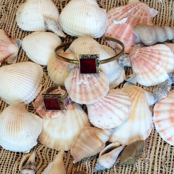 Handmade Ring, Geometric Design Ring, - Picture 3 of 7